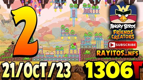 Angry Birds 2 Level 1306 Walkthrough