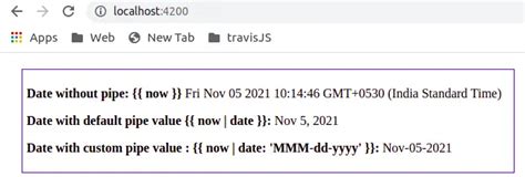 angular date pipe example