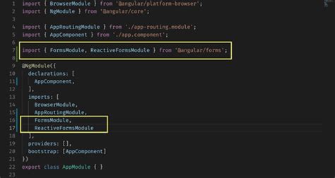 angular form example code