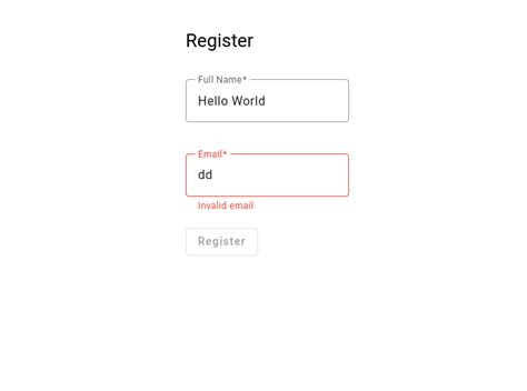 angular mat error not displaying