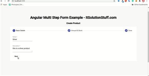 angular multi step form example