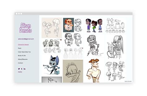 animation design portfolio examples
