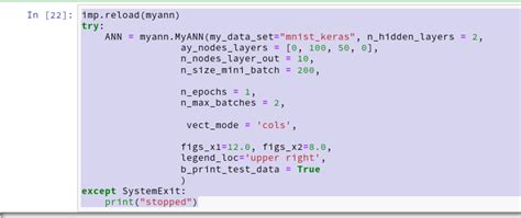 ann model python code