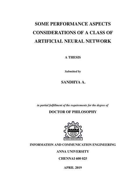 anna university phd thesis format in word