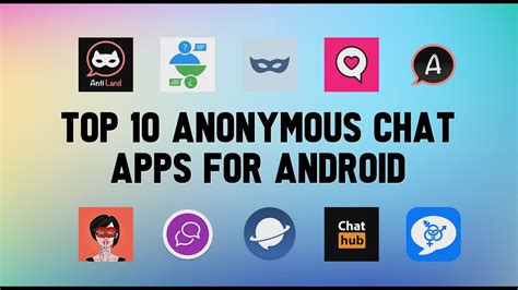 anonymous chat app without phone number