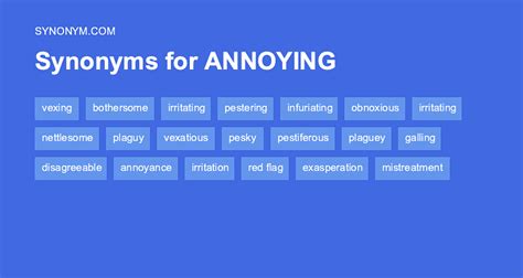 another word for annoying situation