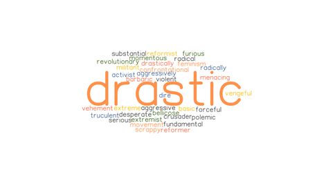 another word for drastic change