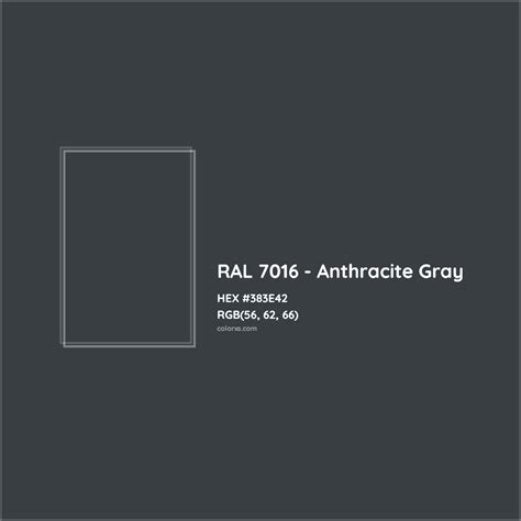 anthracite grey color code
