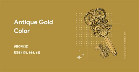 antique gold hex code