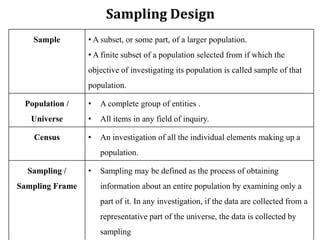 any finite subset of a population is called