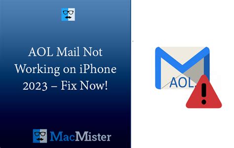 aol mail not working on iphone 2023