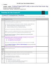 ap csp create task due date