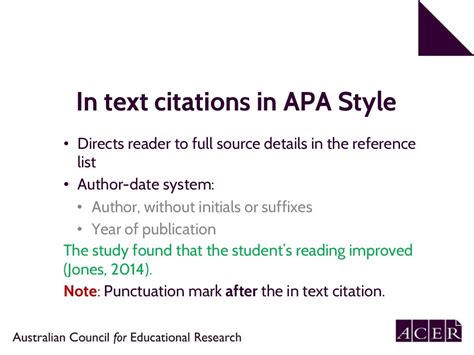 apa 6th edition in text citation