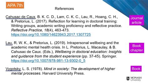 apa 7th edition multiple authors reference list example