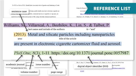 apa format 7th edition example references