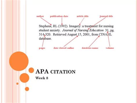 apa format citation google slides