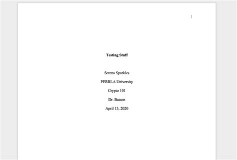 apa format example 7th edition title page