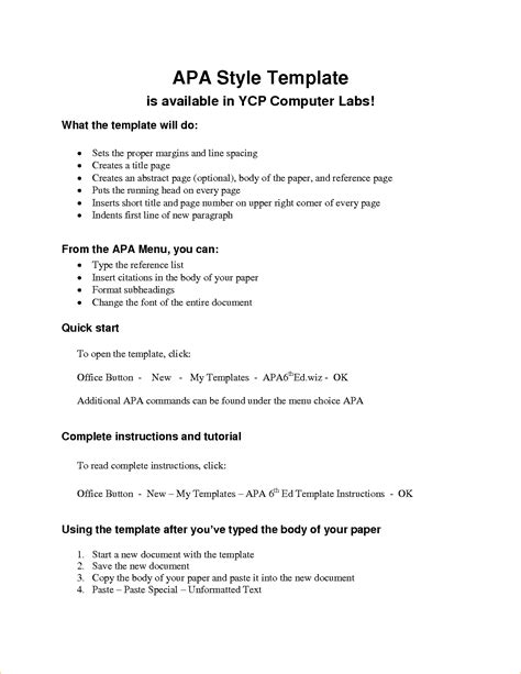 apa format example pdf