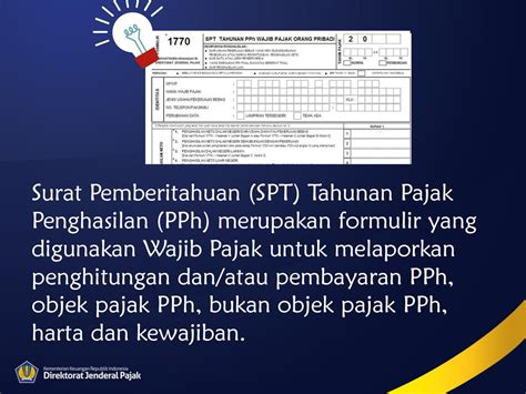 apa itu surat pemberitahuan tahunan pph
