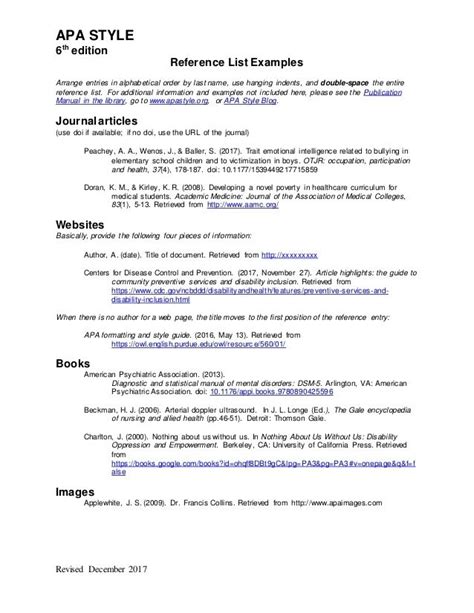 apa style reference list order
