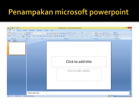 apa yang dimaksud dengan microsoft powerpoint