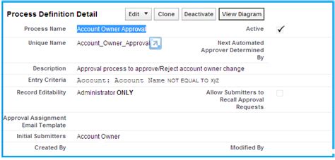 apex approval process example