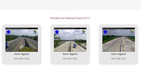 Aplikasi CCTV jalan tol Indonesia