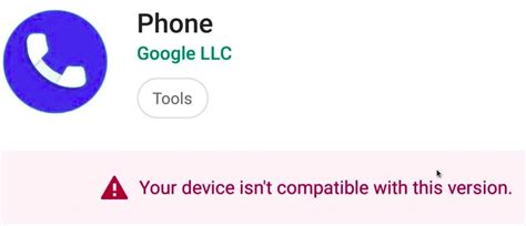 aplikasi tidak kompatibel dengan perangkat