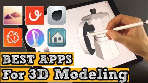 app for 3d modeling iphone