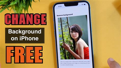 app to change background of photo iphone free