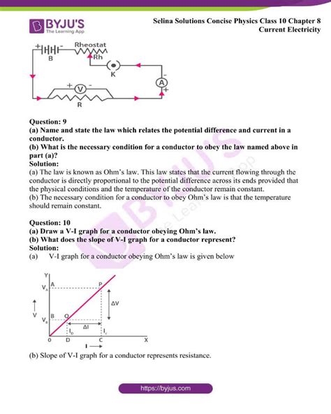application based questions in physics class 10
