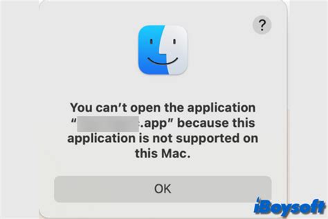 application is not open anymore mac