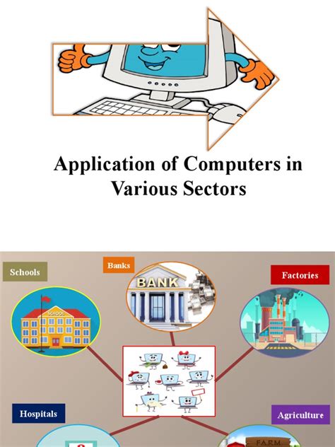 application of computer in different sectors