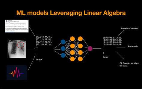 application of linear algebra in machine learning ppt