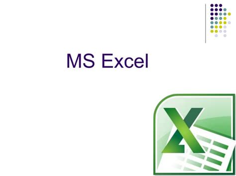 application of ms excel in education