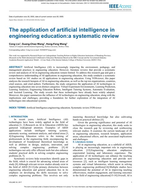 applications of artificial intelligence in engineering and manufacturing a systematic review