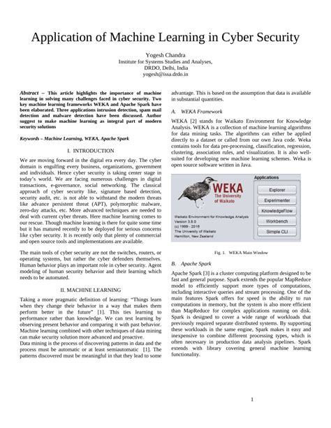 applications of machine learning in cyber security pdf