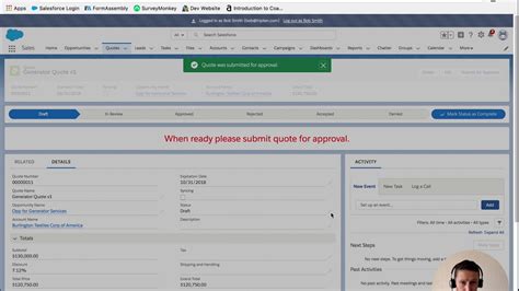 approval process in screen flow salesforce