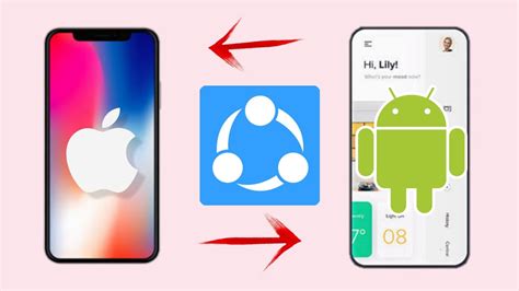 apps to share from android to ios