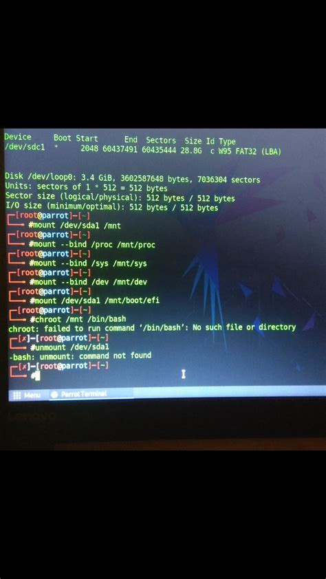 arch-chroot command not found