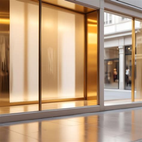 architectural window display