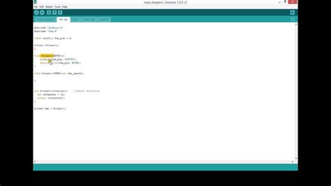 arduino header file example