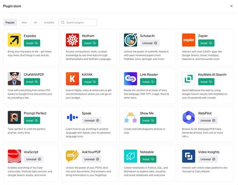 are chatgpt plugins free