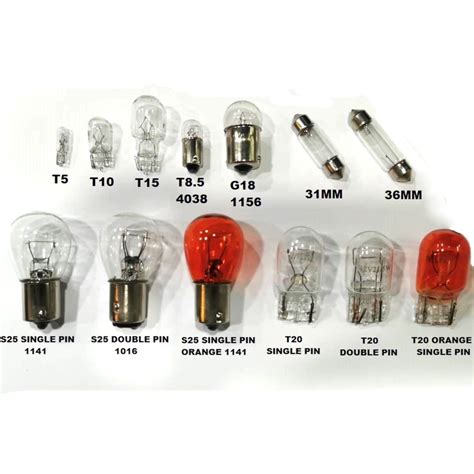 are t5 and t10 bulbs interchangeable