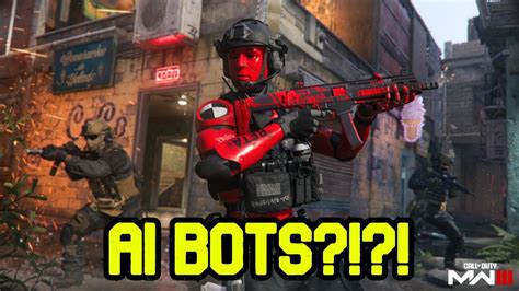 are there bots in mw3 multiplayer