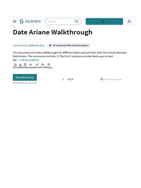 Ariane Wii Walkthrough