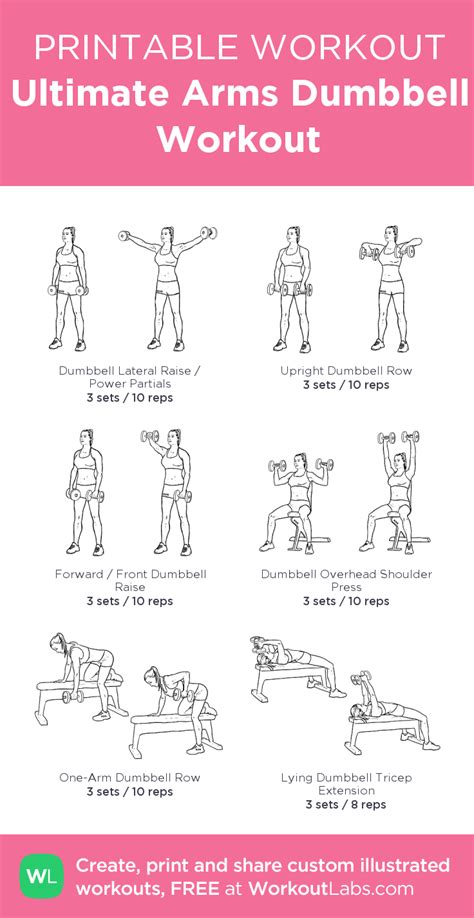 arm exercises with dumbbells for beginners