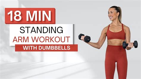 arm exercises with dumbbells youtube