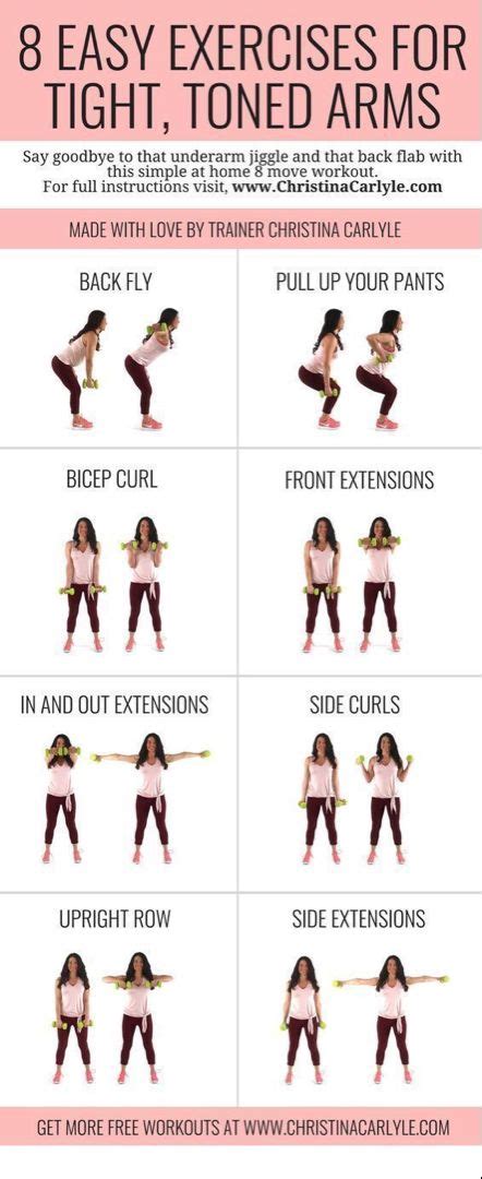 arm exercises with light weights