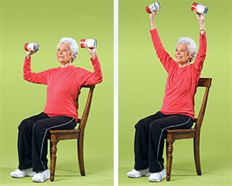 arm exercises with weights for seniors
